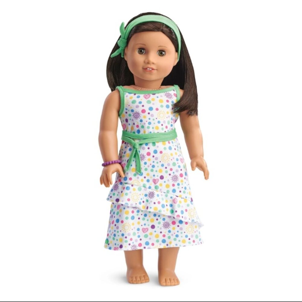 American Girl Spring Dress & Headband (2016 PWP, Retired) 🌸✨